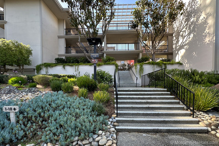 Exterior Stairs to Elevator