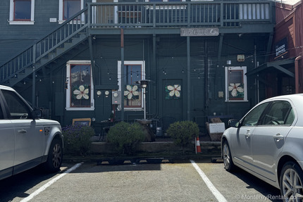 Parking across the street