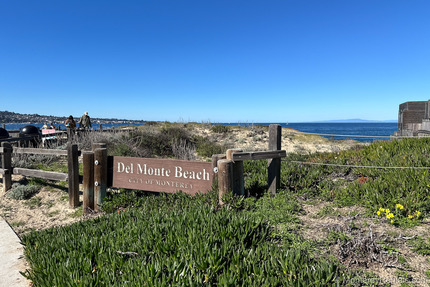 Right on Del Monte Beach