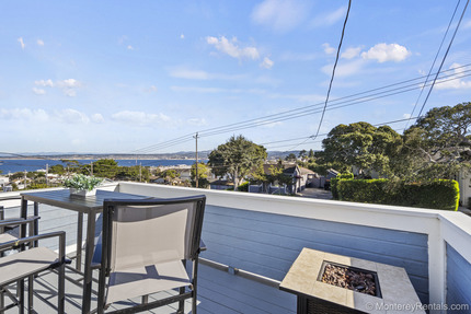 Firepit on upper deck