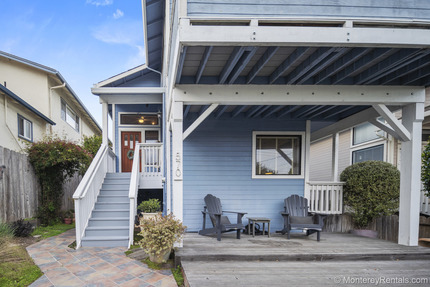 Covered patio and entry