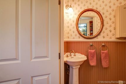 Powder Room off kitchen