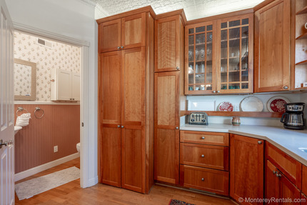 Powder Room off kitchen